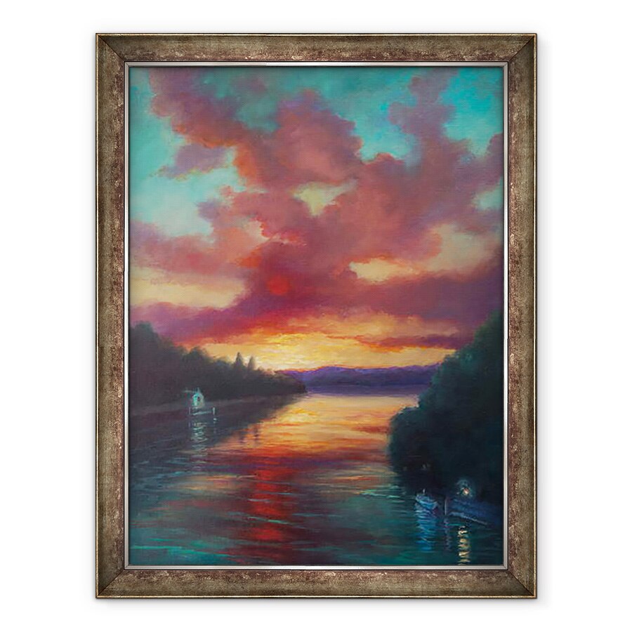 Tablou inramat - Lee Campbell - Richmond Sunrise, 2017, 70 x 90 cm