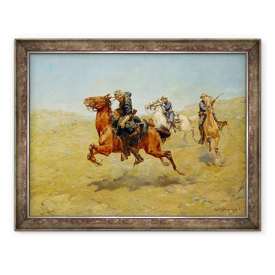Tablou inramat - Charles Schreyvogel - My Bunkie, 70 x 90 cm