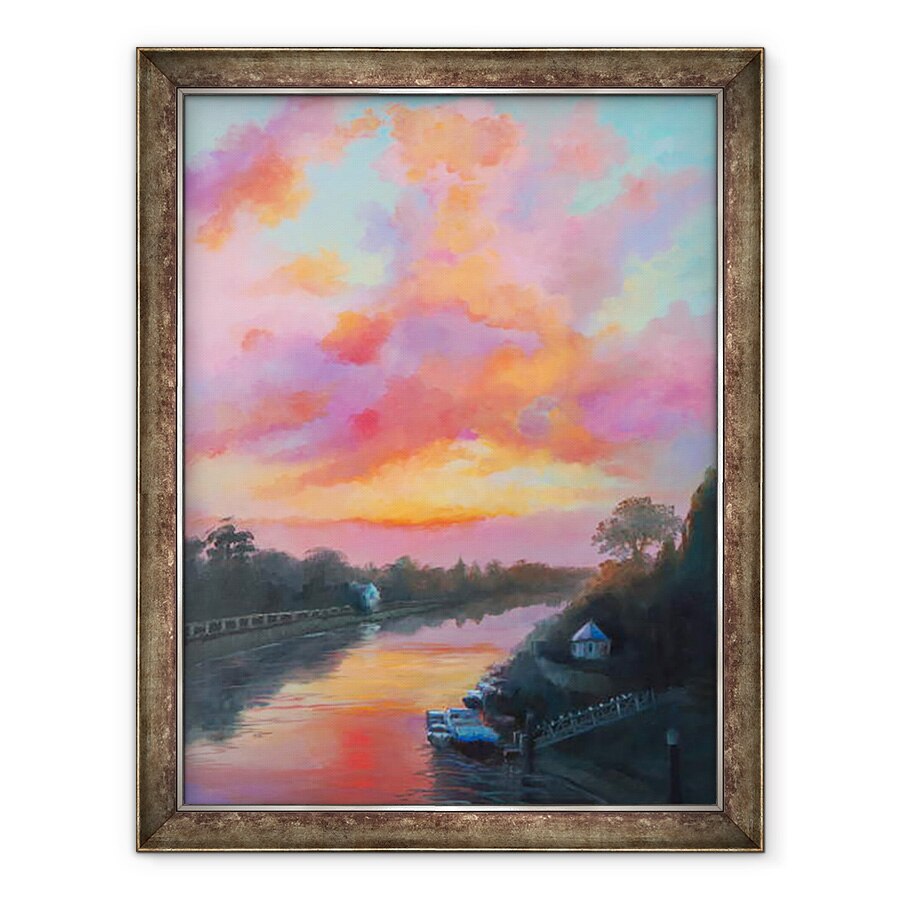 Tablou inramat - Lee Campbell - Pastel Surise, 2017, 70 x 90 cm