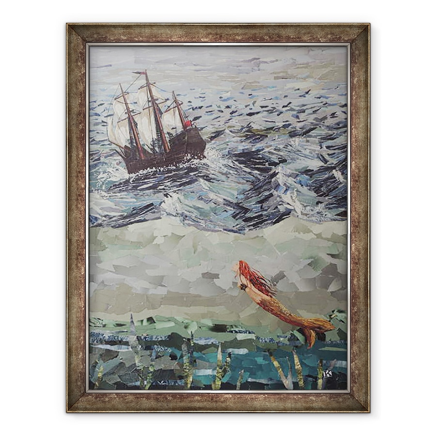 Tablou inramat - Kirstie Adamson - Mica Sirena, 60 x 80 cm