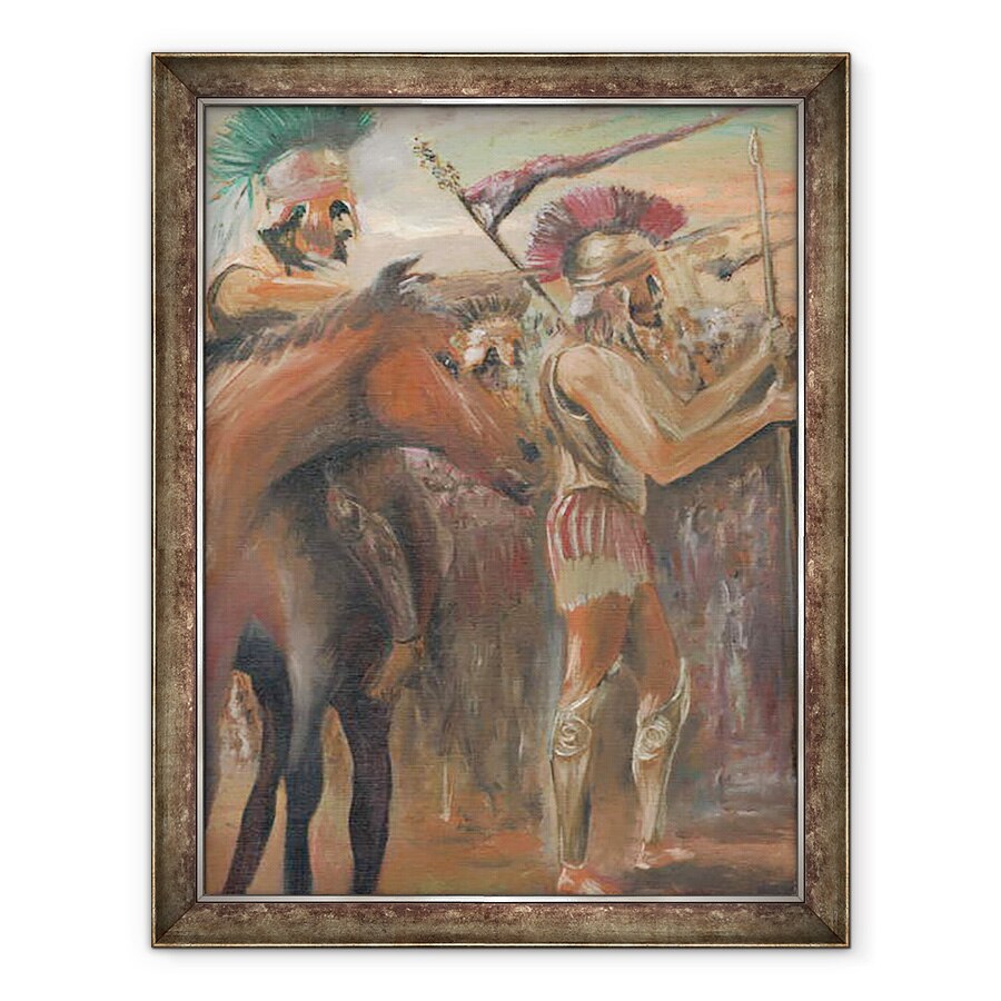 Tablou inramat - Vincent Alexander Booth - Conflict, 1984, 70 x 90 cm