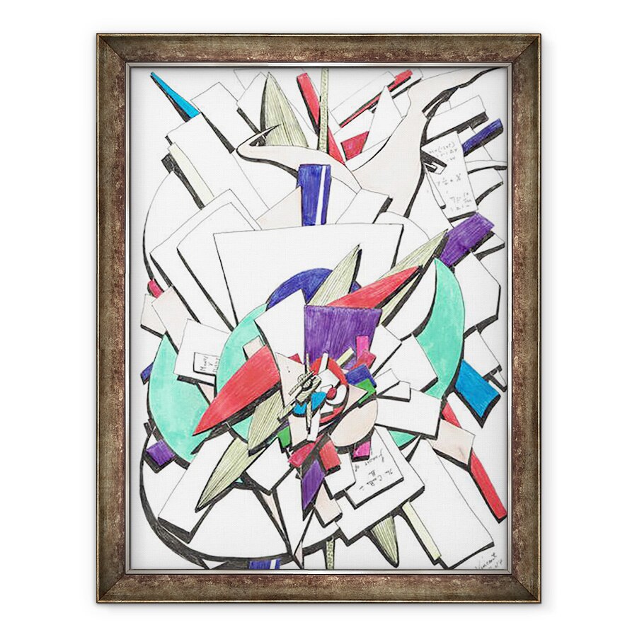 Tablou inramat - Vincent Alexander Booth - Sus, 2017, 70 x 90 cm