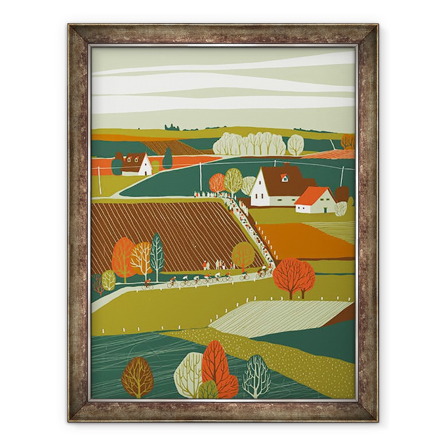 Tablou inramat - Eliza Southwood - Liege-Bastogne-Liege, 70 x 90 cm