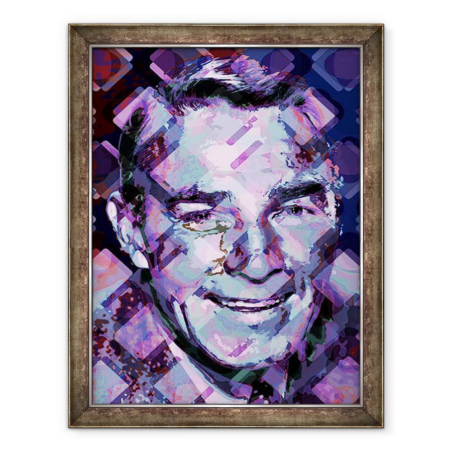 Tablou inramat - Scott J. Davis - Randolph Scott, 60 x 80 cm