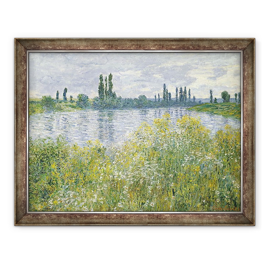 Tablou inramat - Claude Monet - Bancile Senei, Vetheuil, 60 x 80 cm