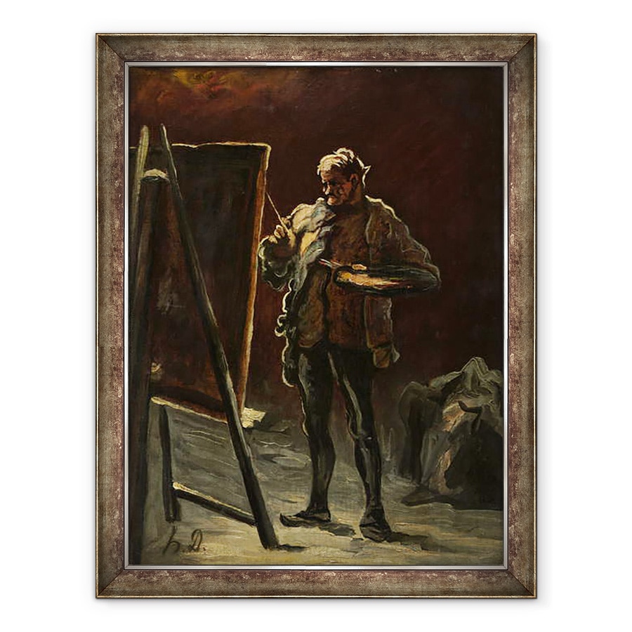 Tablou inramat - Honore Daumier - Artist I, 60 x 80 cm