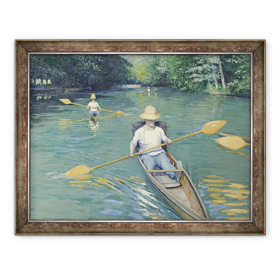 Tablou inramat - Gustave Caillebotte - Skiffs, 60 x 80 cm