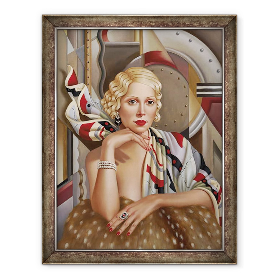 Tablou inramat - Catherine Abel - La Femme en Soie, 60 x 80 cm