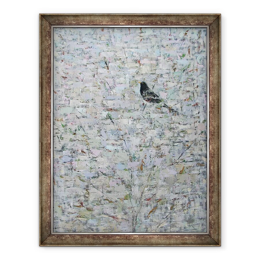 Tablou inramat - Ruth Addinall - Mierla in copac I, 70 x 90 cm