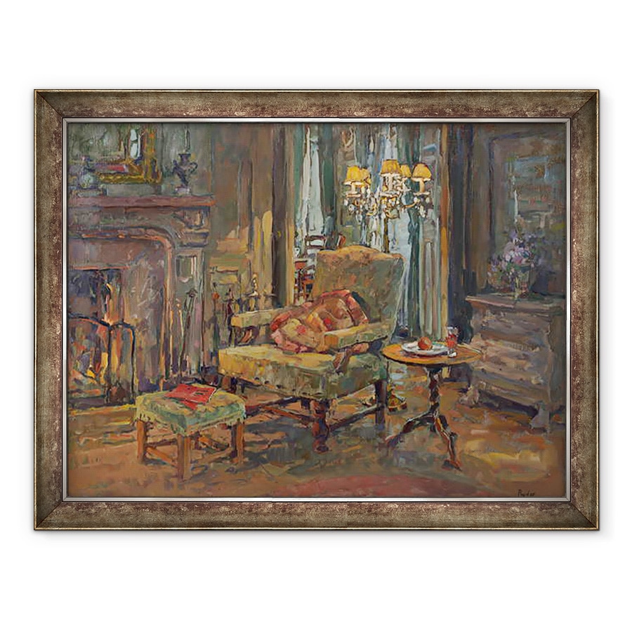 Tablou inramat - Susan Ryder - Lumina de foc Le Mairy, 60 x 80 cm