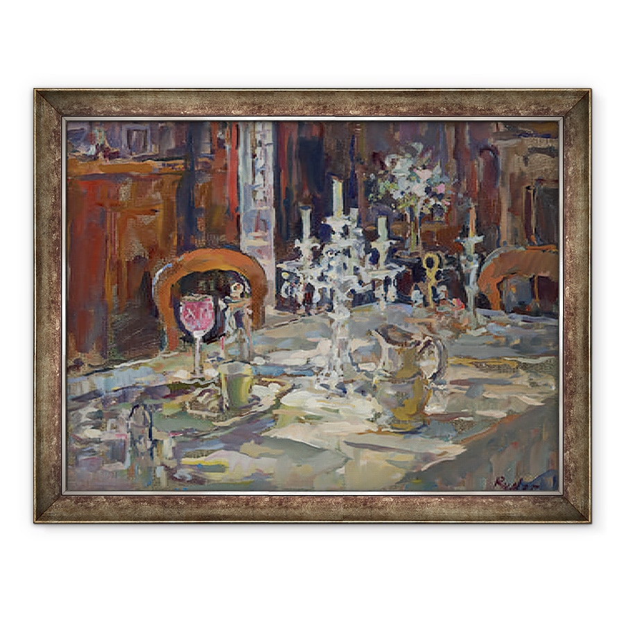 Tablou inramat - Susan Ryder - Lumina soarelui si Candleabra, 60 x 80 cm