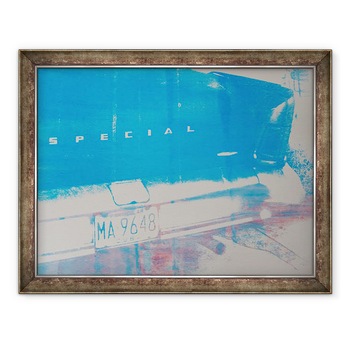 Tablou inramat - David Studwell - Masina albastra, 60 x 80 cm Tablou inramat - David Studwell - Masina albastra, 60 x 80 cm