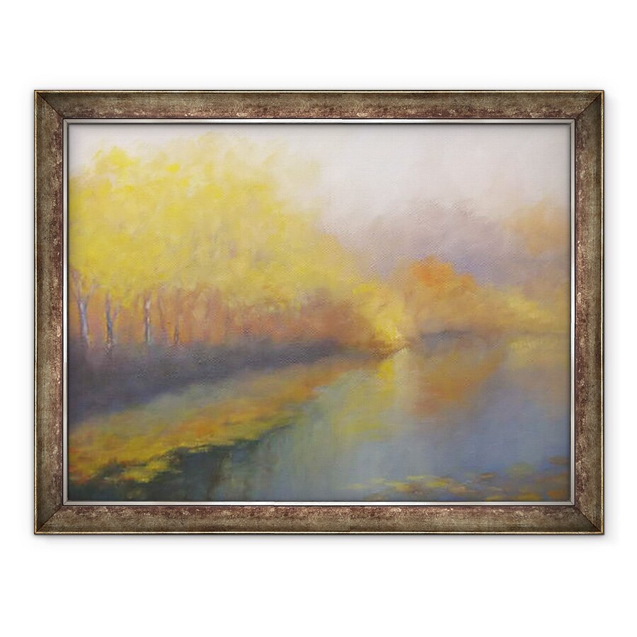 Tablou inramat - Lee Campbell - River Gold 2012, 60 x 80 cm