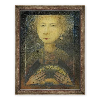 Tablou inramat - Wayne Anderson - Juggler cu zane tatuat, 60 x 80 cm Tablou inramat - Wayne Anderson - Juggler cu zane tatuat, 60 x 80 cm