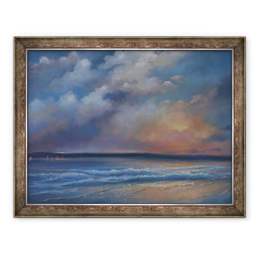 Tablou inramat - Lee Campbell - Velum albastru 2013, 60 x 80 cm