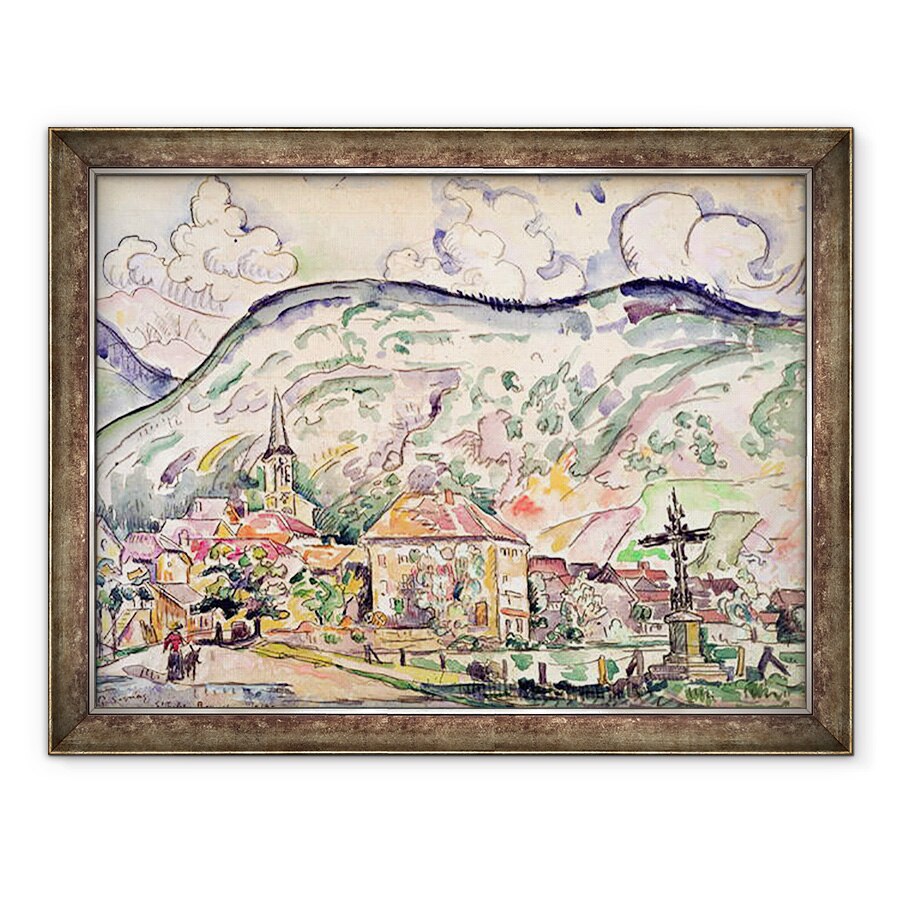 Tablou inramat - Paul Signac - Saint-Julien-Beauchêne, 60 x 80 cm