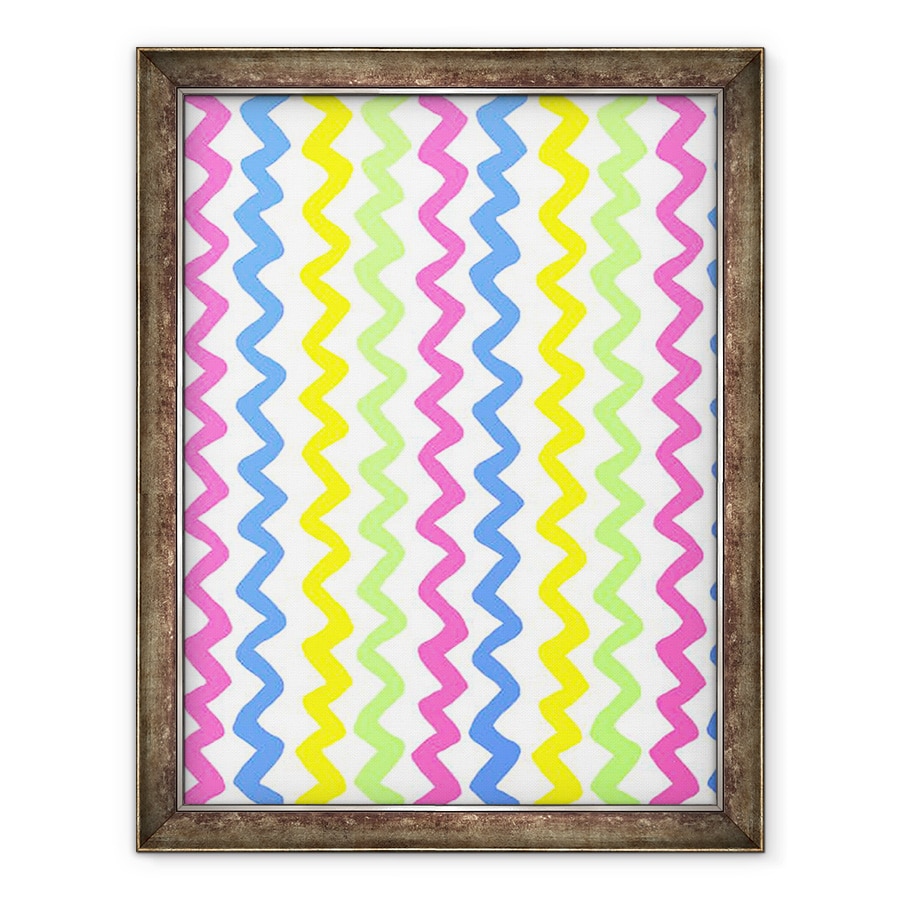 Tablou inramat - Louisa Hereford - Zig Zags, 2015, 70 x 90 cm