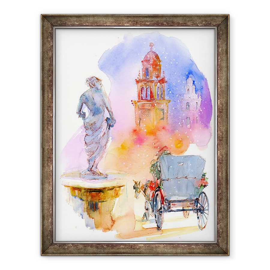 Tablou inramat - John Keeling - Plaza Vacanta, 2016, 70 x 90 cm