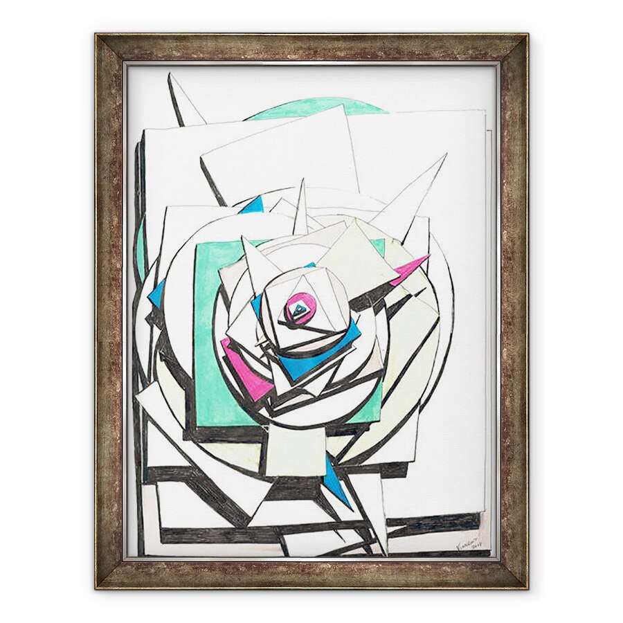 Tablou inramat - Vincent Alexander Booth - Stivuite, 2017, 60 x 80 cm