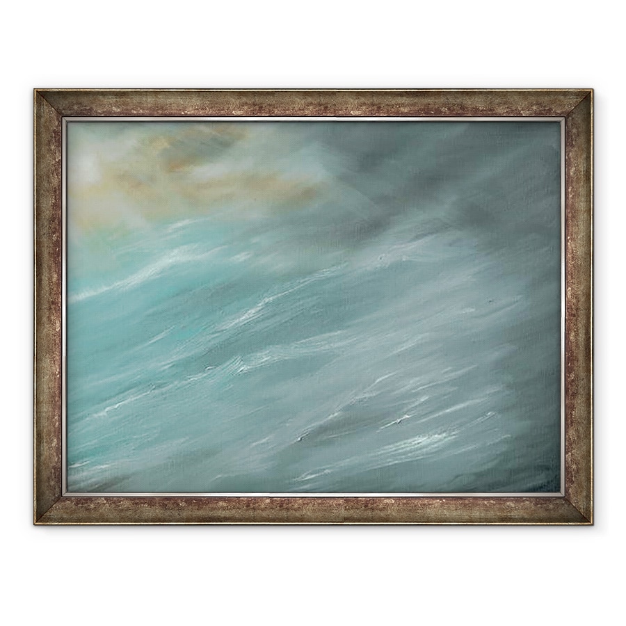 Tablou inramat - Vincent Alexander Booth - Furtuna in adancul oceanului, 2017, 70 x 90 cm