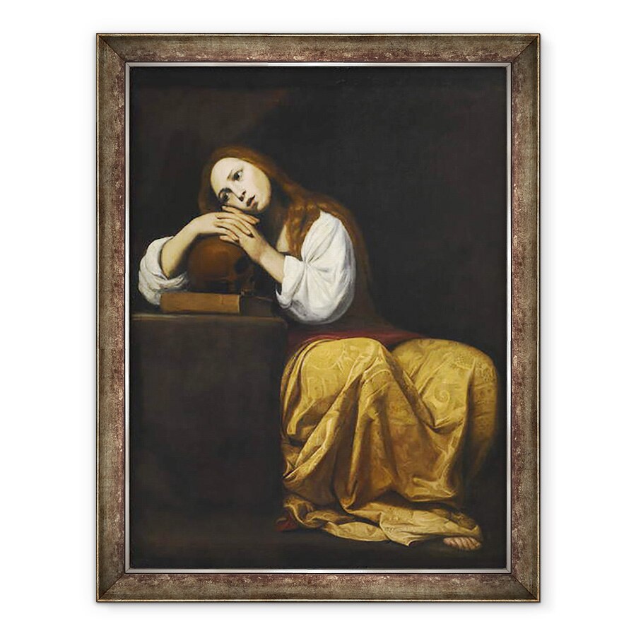 Tablou inramat - Giovanni Antonio Galli - Sfanta Maria Magdalena, 60 x 80 cm