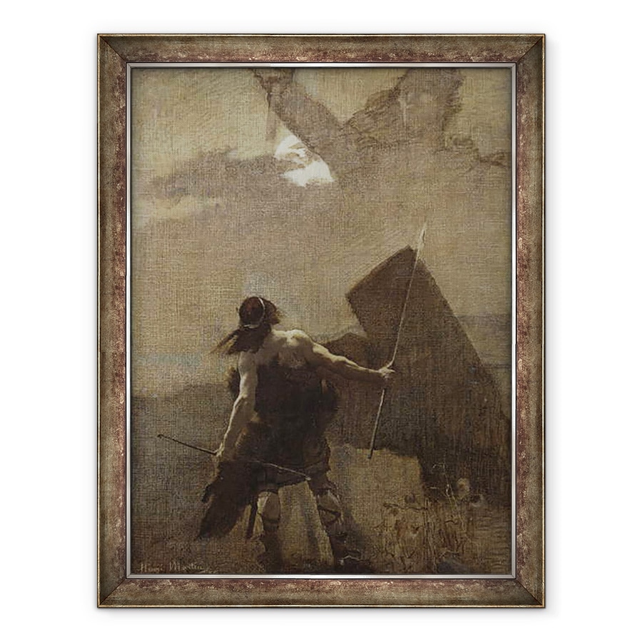 Tablou inramat - Henri Martin - Fantoma Libertatii, 60 x 80 cm