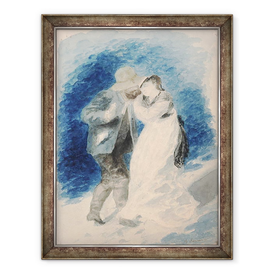 Tablou inramat - Pierre Auguste Renoir - M. Jules Le Coeur si dra. Clemence Trehot, 60 x 80 cm
