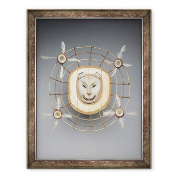 Tablou inramat - Yupik culture - Masca reprezentand un spirit de urs, 60 x 80 cm Tablou inramat - Yupik culture - Masca reprezentand un spirit de urs, 60 x 80 cm