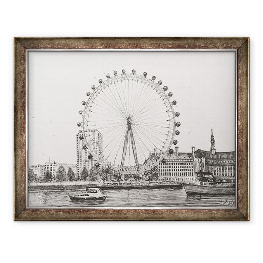 Tablou inramat - Vincent Alexander Booth - The London Eye, 2006, 60 x 80 cm