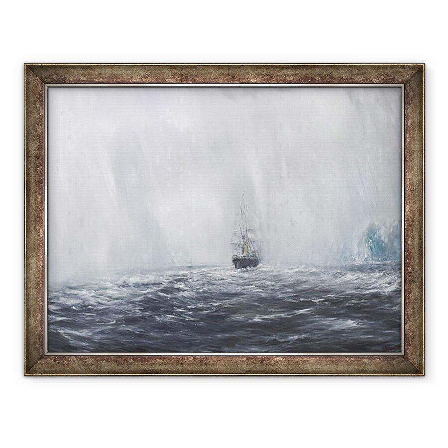 Tablou inramat - Vincent Alexander Booth - 65 de grade, 8 minute South.Terra Nova 9 Dec.1910. 2007, 60 x 80 cm