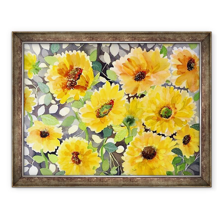 Tablou inramat - Neela Pushparaj - girasol, 60 x 80 cm