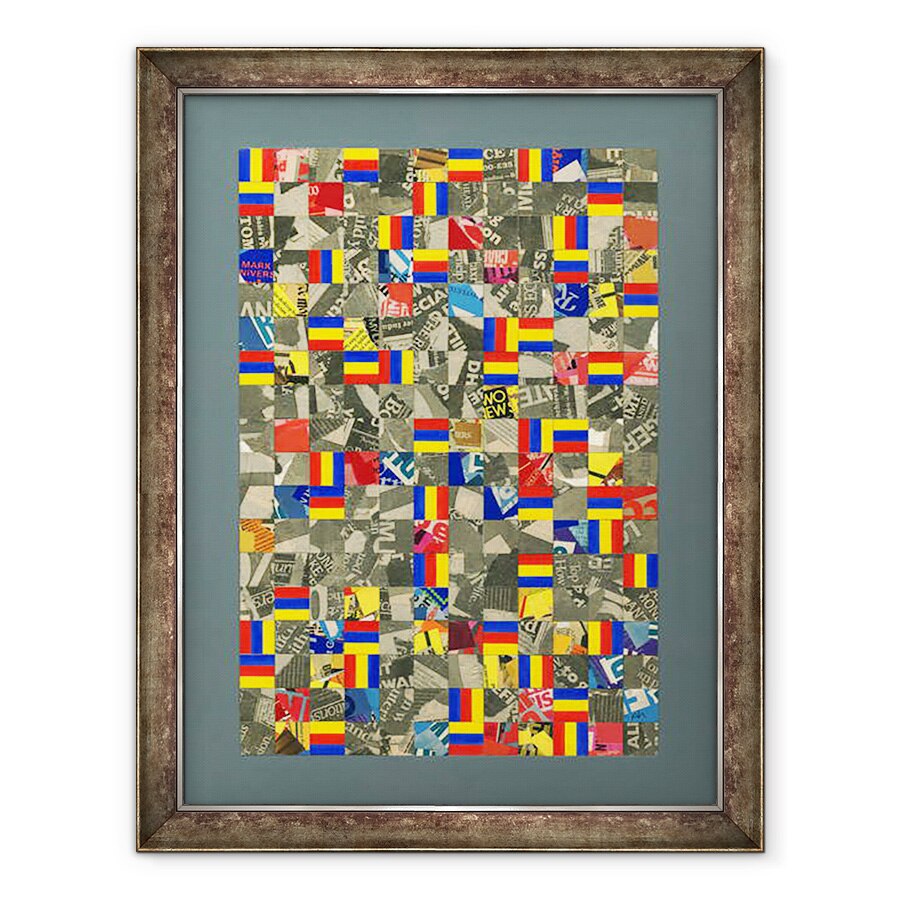 Tablou inramat - Peter McClure - Timpul... ordinea... haosul. 1984, 70 x 90 cm