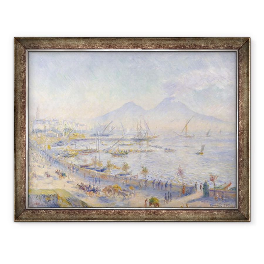 Tablou inramat - Pierre Auguste Renoir - Golful Napoli, 70 x 90 cm