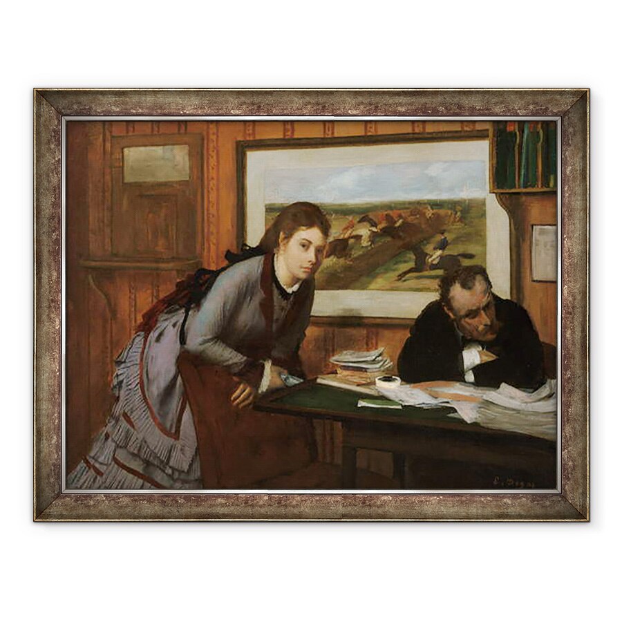 Tablou inramat - Edgar Degas - Suflat, 60 x 80 cm