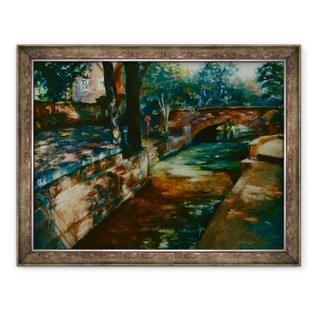 Tablou inramat - Lee Campbell - Umbre vara 2001, 60 x 80 cm Tablou inramat - Lee Campbell - Umbre vara 2001, 60 x 80 cm