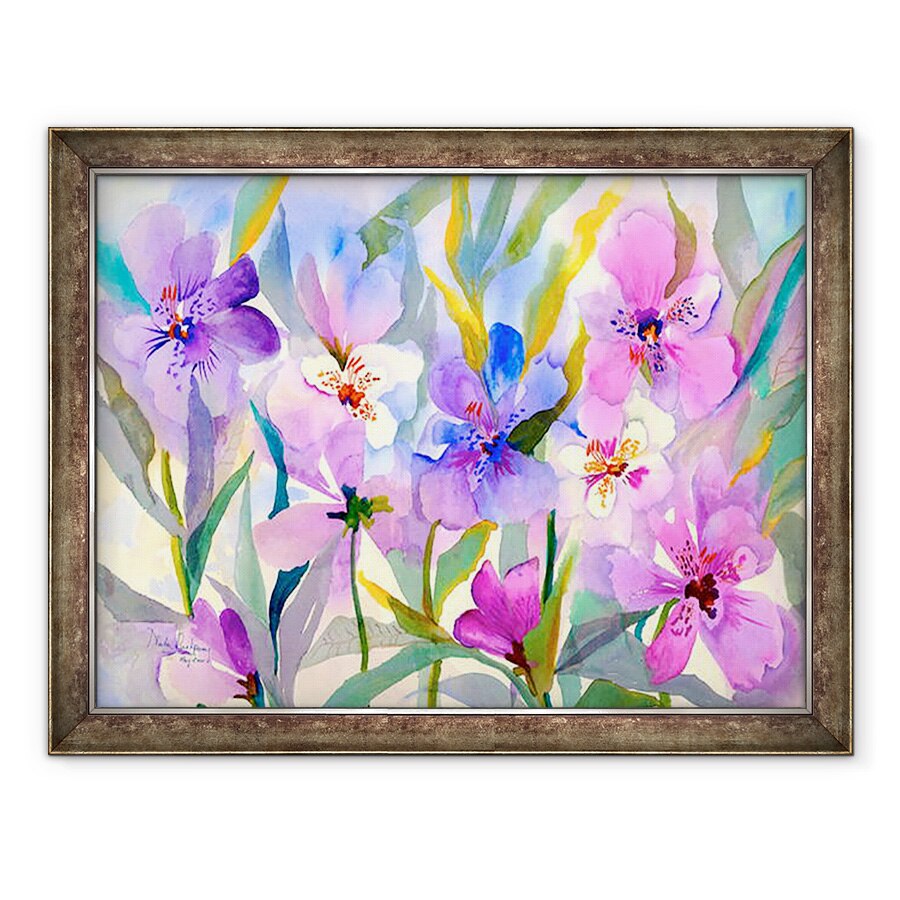 Tablou inramat - Neela Pushparaj - Domenii Iris, 60 x 80 cm