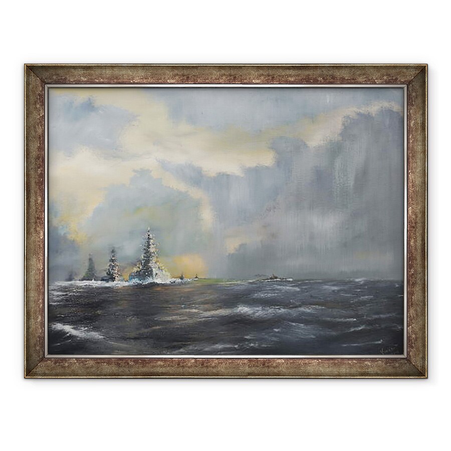 Tablou inramat - Vincent Alexander Booth - Flota japoneza in Pacific 1942, 2013, 60 x 80 cm