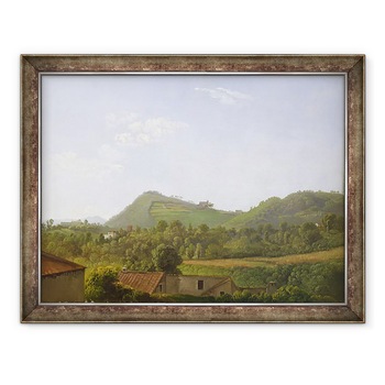 Tablou inramat - Simon Alexandre Clement Denis - Vedere langa Napoli, 60 x 80 cm Tablou inramat - Simon Alexandre Clement Denis - Vedere langa Napoli, 60 x 80 cm