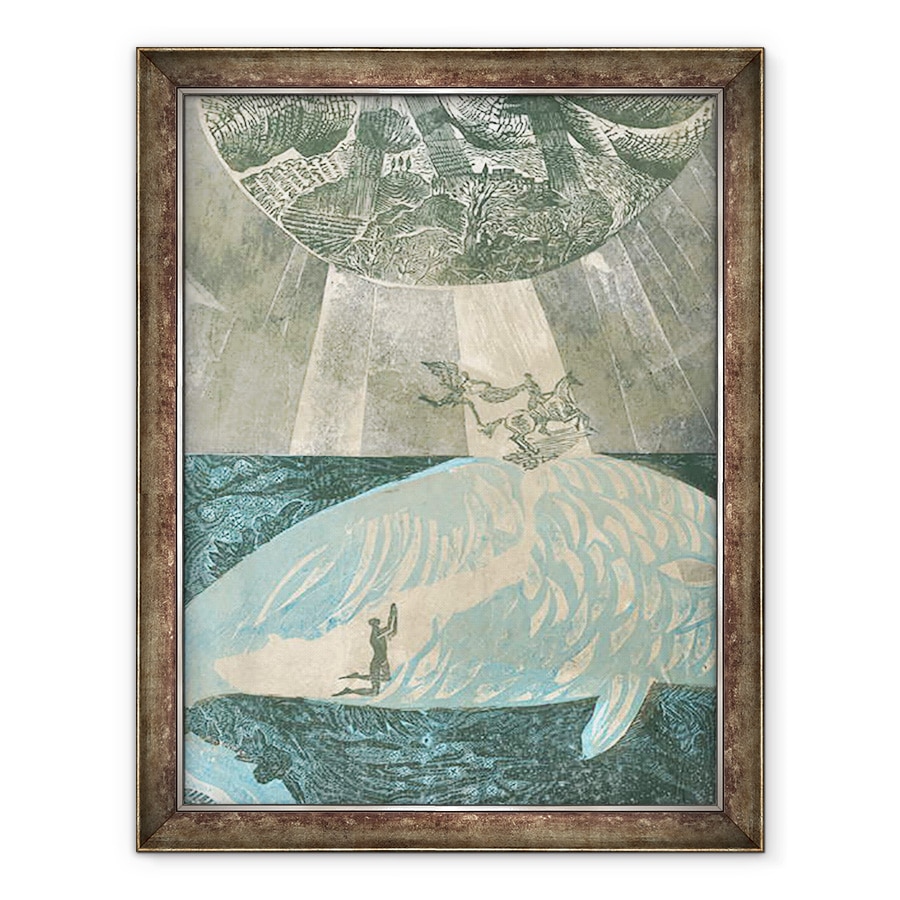 Tablou inramat - Mary Kuper - Talisman, in interiorul corpului fiarei, 70 x 90 cm