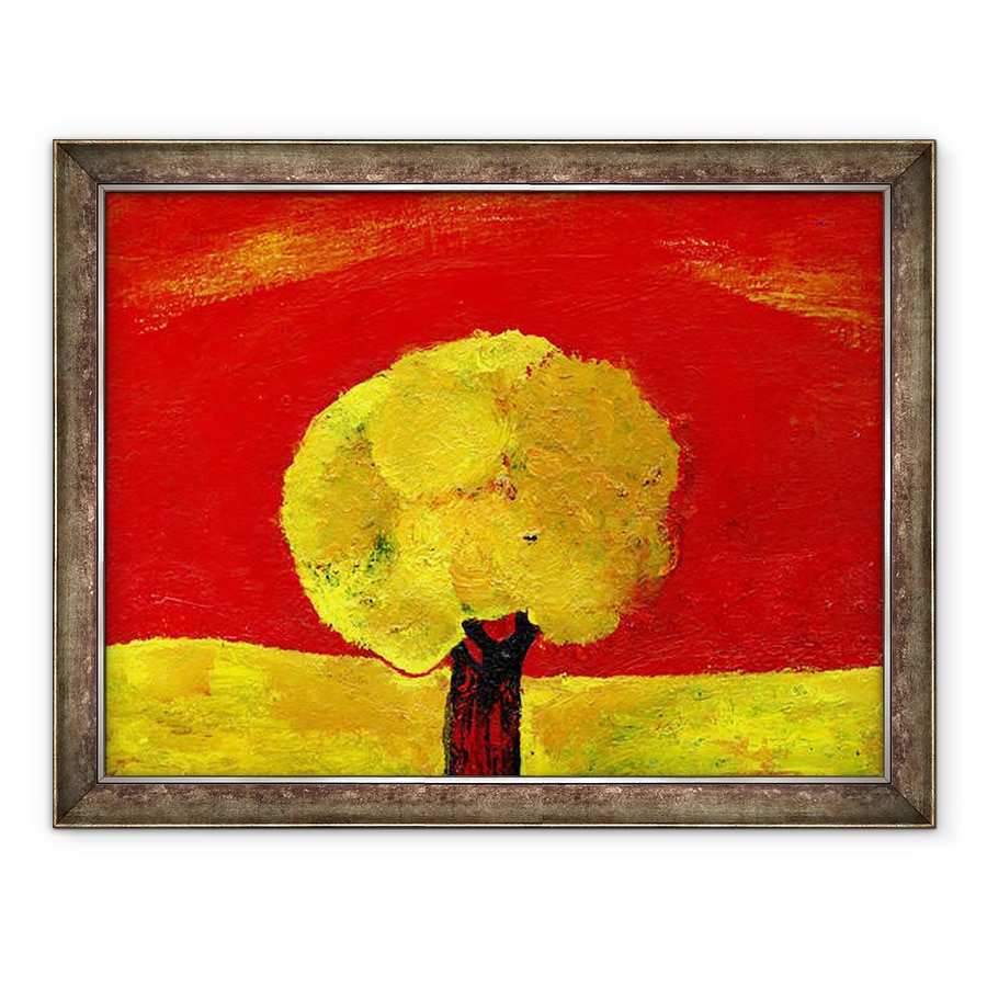 Tablou inramat - Gigi Sudbury - Copac Galben, 2006, 60 x 80 cm