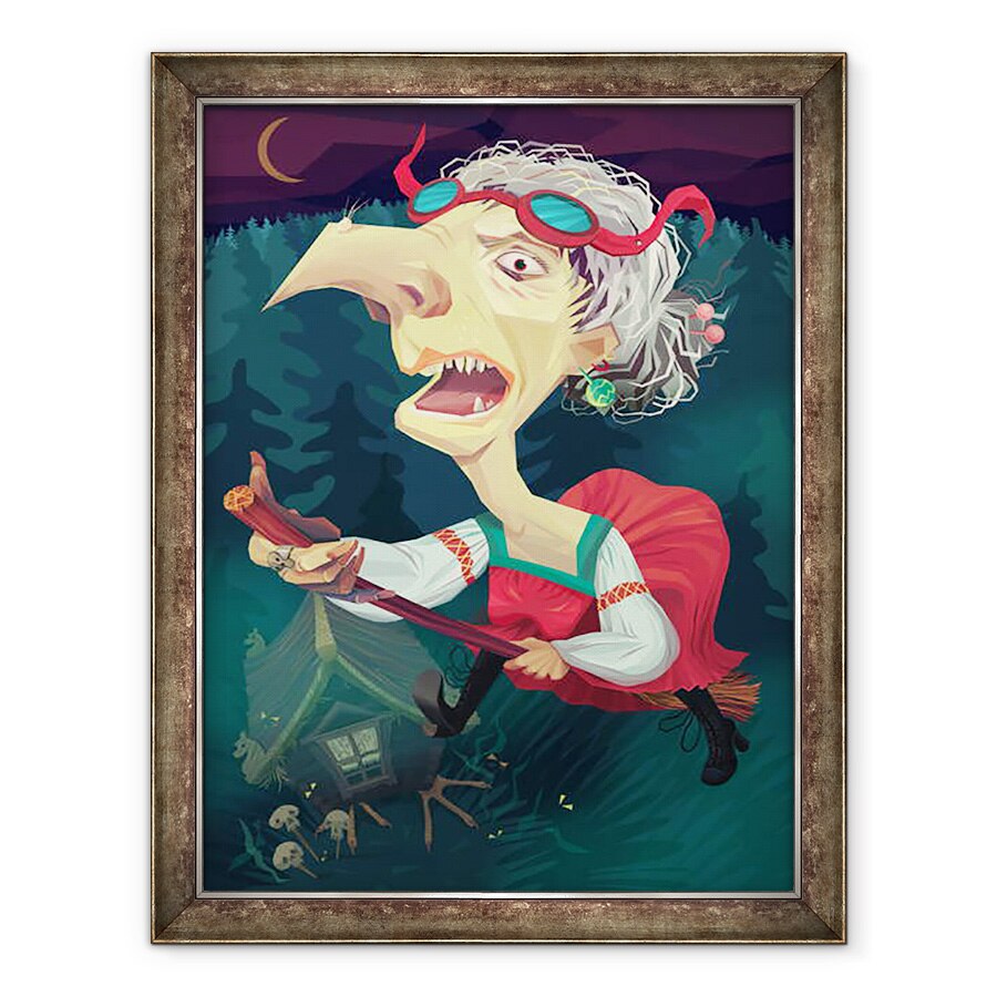 Tablou inramat - Runa Anastasiya Rudaya - Vrajitoare, 2012, 70 x 90 cm