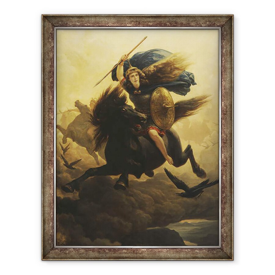 Tablou inramat - Peter Nicolai Arbo - Valkyrie, 70 x 90 cm