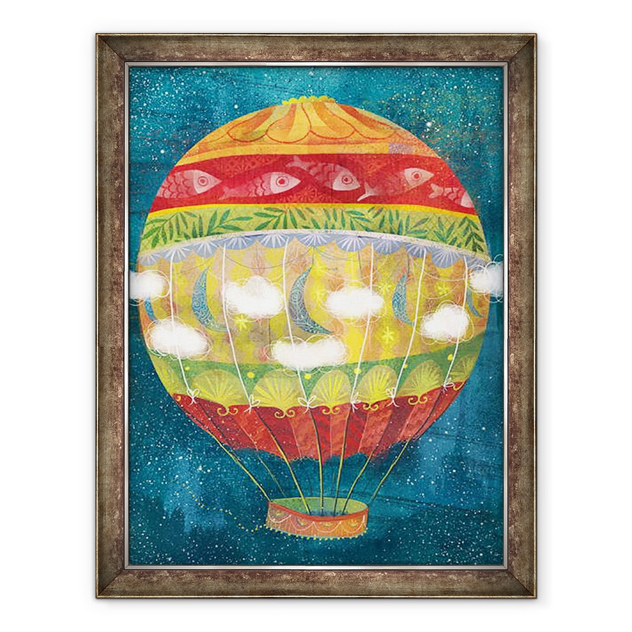 Tablou inramat - Runa Anastasiya Rudaya - Balon cu aer, 70 x 90 cm