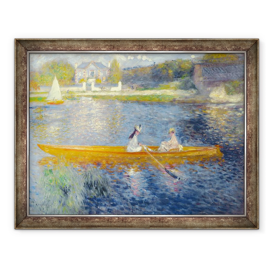 Tablou inramat - Pierre Auguste Renoir - Skiff La Yole, 70 x 90 cm