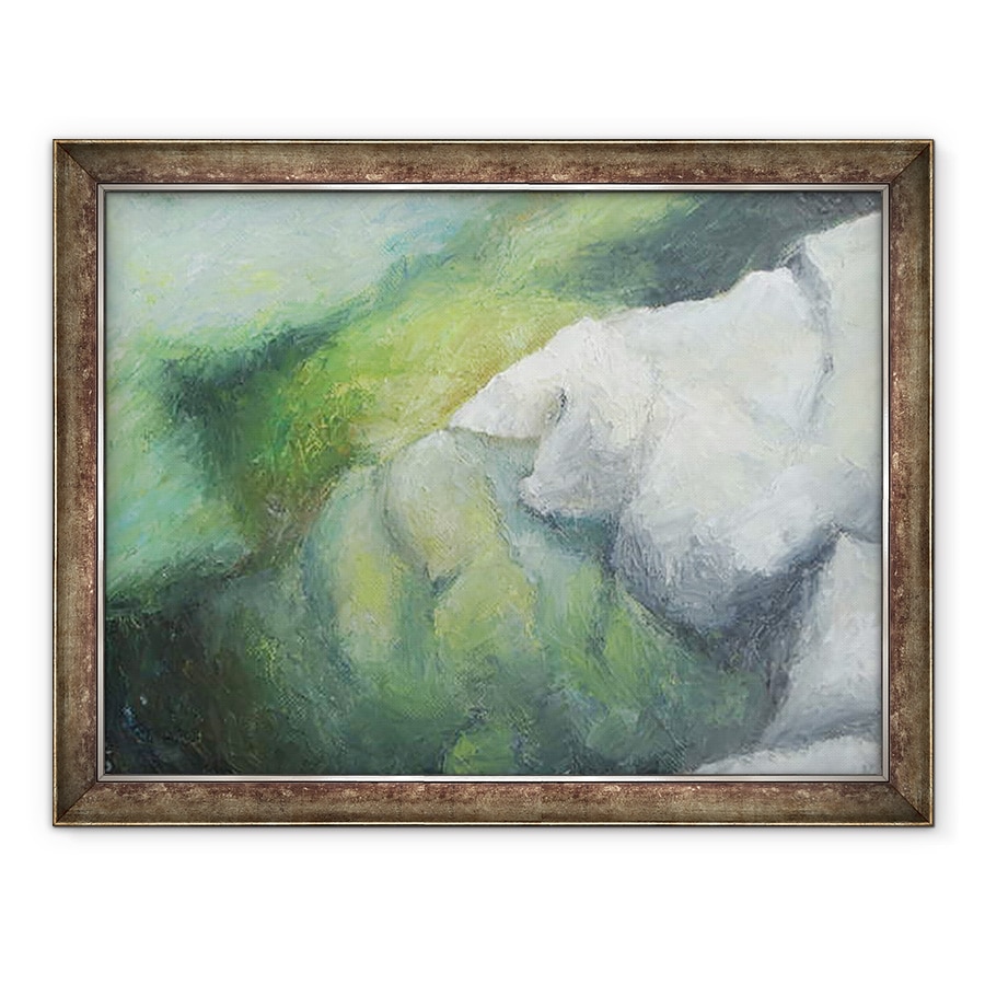 Tablou inramat - Sara Studd - Pe stanci, 70 x 90 cm