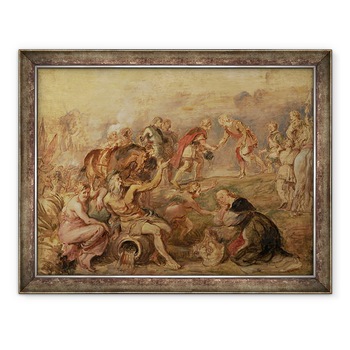 Tablou inramat - Peter Paul Rubens - intalnirea regelui Ferdinand al Ungariei si a cardinalului-infante Ferdinand al Spaniei la Nördlingen, 70 x 90 cm Tablou inramat - Peter Paul Rubens - intalnirea regelui Ferdinand al Ungariei si a cardinalului-infante Ferdinand al Spaniei la Nördlingen, 70 x 90 cm
