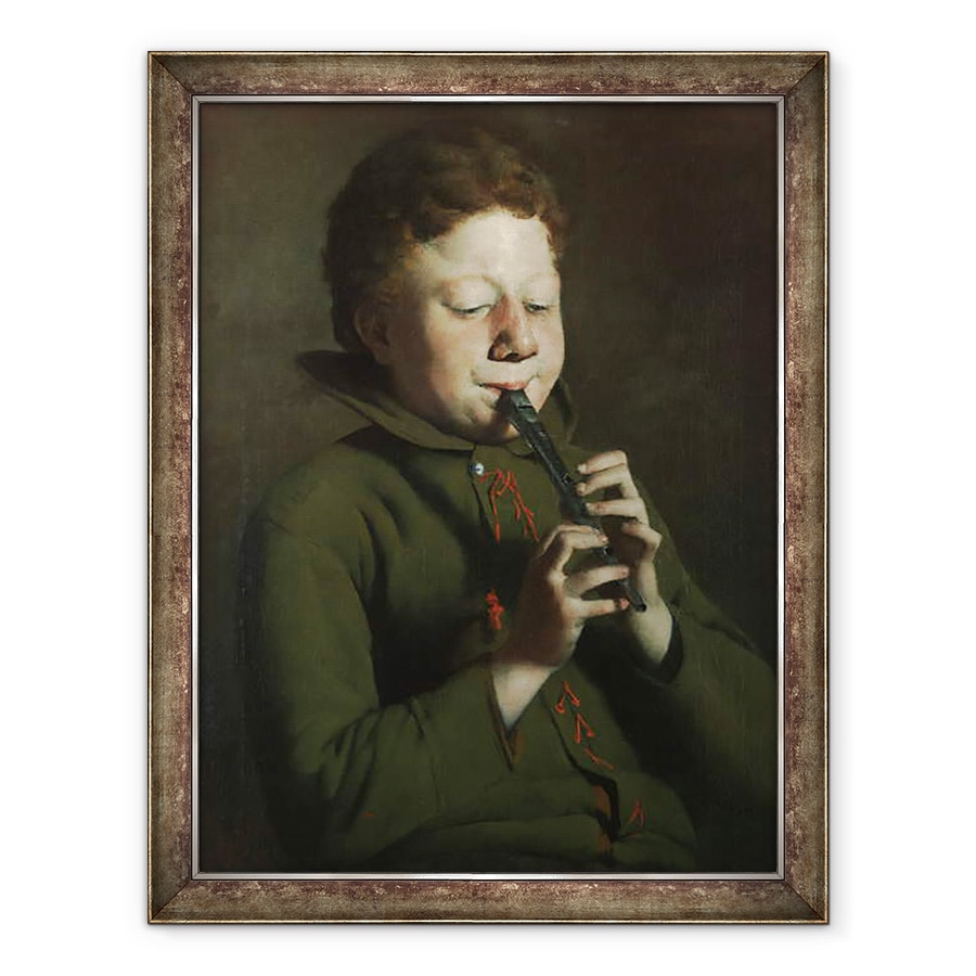 Tablou inramat - Joseph Decker - Geniul, 70 x 90 cm