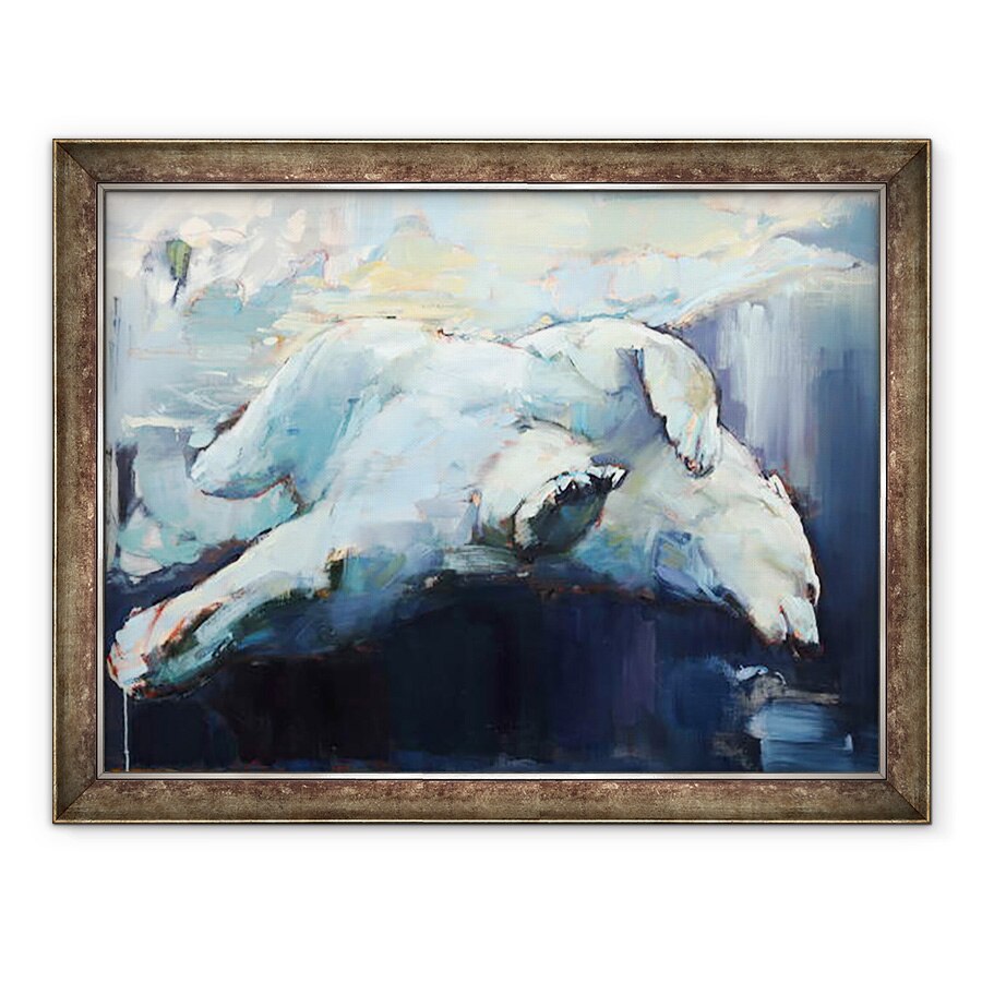 Tablou inramat - Mark Adlington - Sub Gheata, 2015, 70 x 90 cm