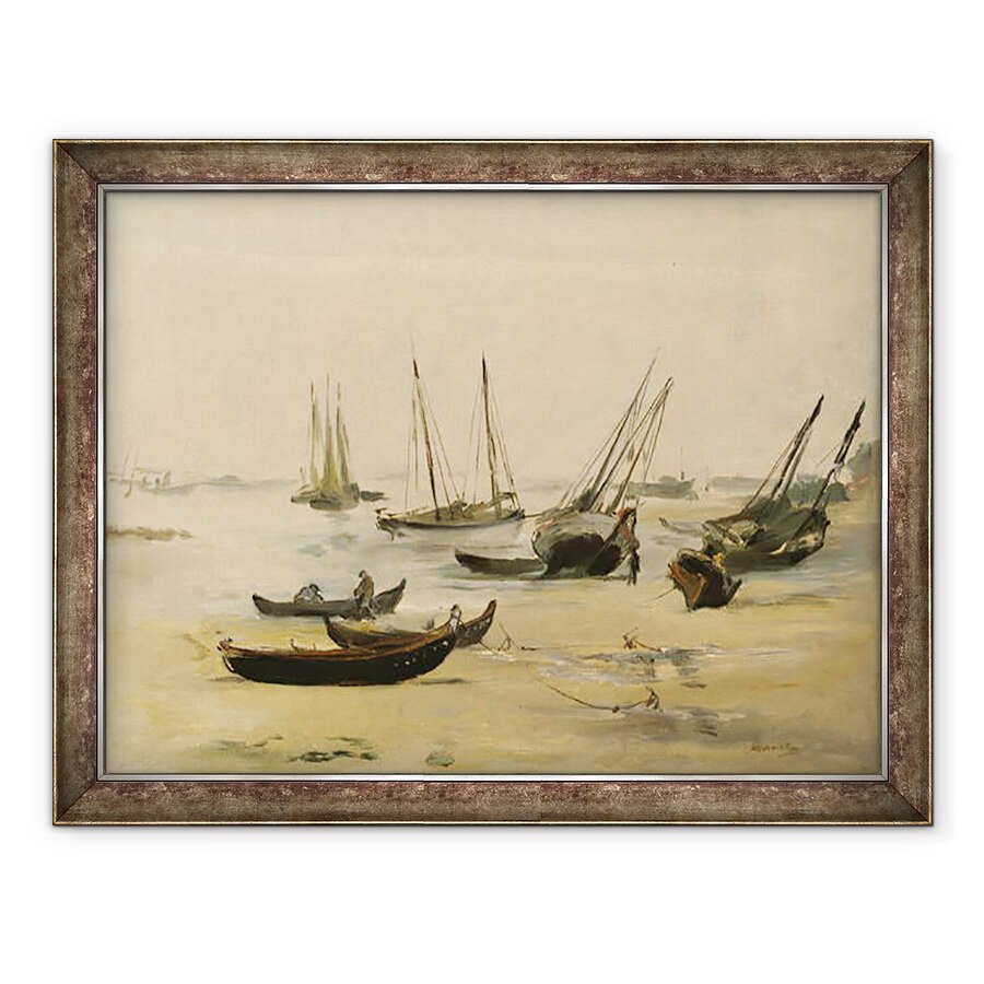 Tablou inramat - Edouard Manet - Plaja, 60 x 80 cm