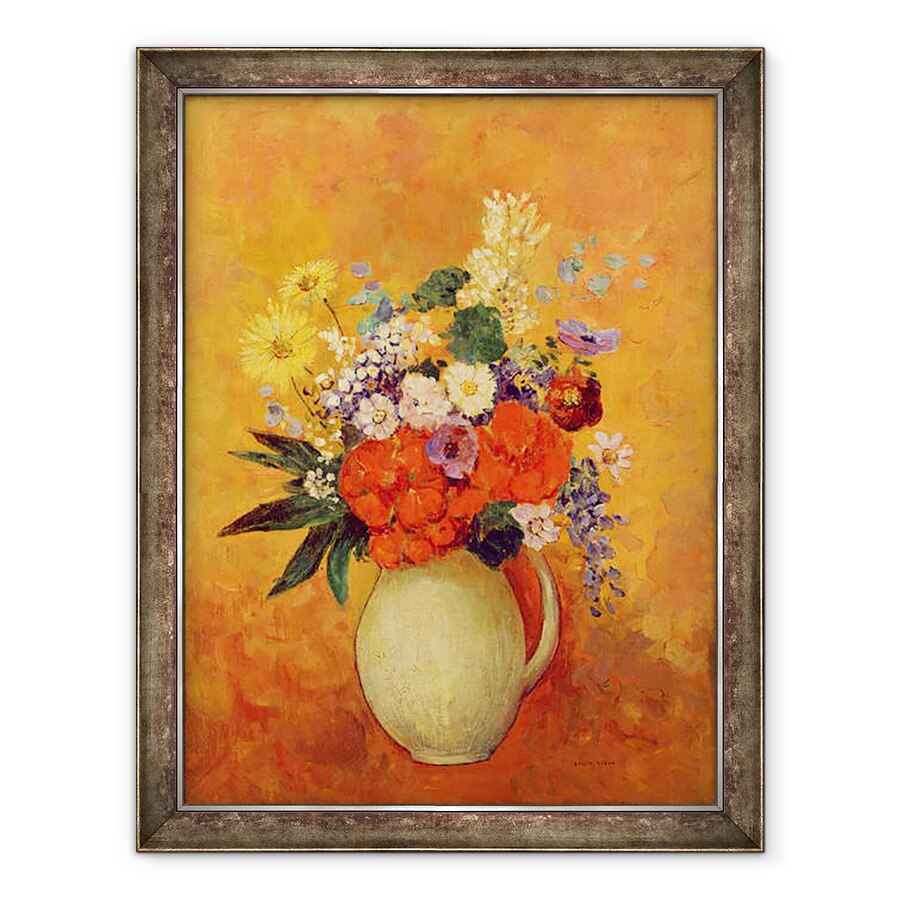 Tablou inramat - Odilon Redon - Flori, 60 x 80 cm